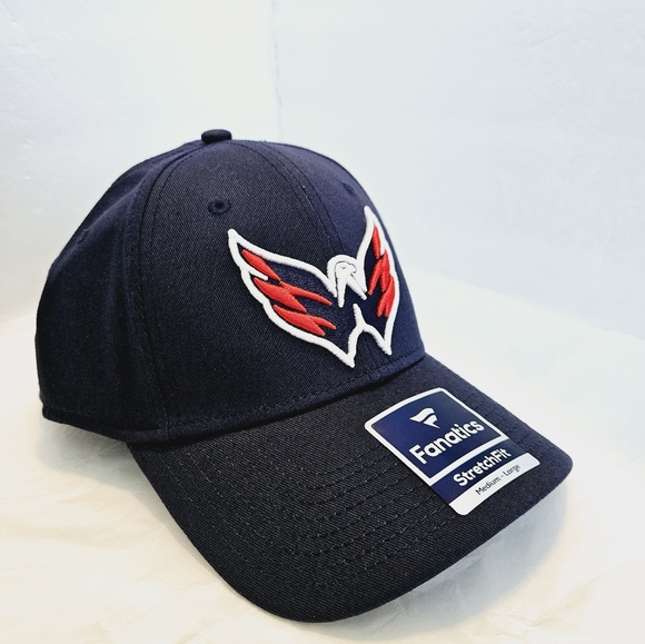 Fanatics Branded Washington Capitals Navy Authentic Pro Rink Flex Men's Cap - Picture 8 of 11